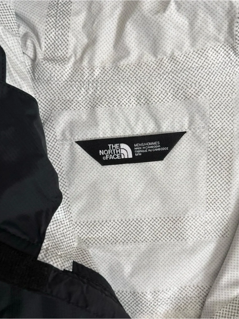 The North Face Men’s Hooded Rain Jacket - Black & Mustard